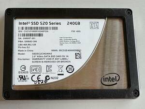 INTEL SSD 240GB【動作確認済み】0526　