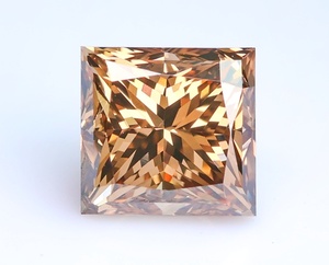 【１００円～】1.011ｃｔ VS2！FANCY BROWN（ナチュラルカラー）SQ