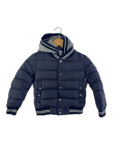 MONCLER◆ジャケット/110cm/ナイロン/NVY/無地//