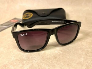 レイバン　Ray-Ban　サングラス　ジャスティン　ポラライズド　パープル