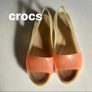 【crocs】クロックス　大きいサイズ　バック　ストラップ　サンダル　W 10