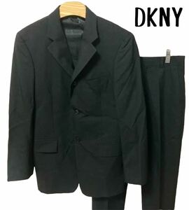 レトロ古着 DKNYダナキャランニューヨーク スーツセットアップ ブラック