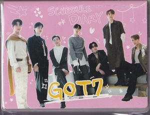 ☆New！■GOT7/ガットセブン■写真付【新スケジュールダイアリー】韓国ジェイビー/マーク/ジニョン/ベンベン/ヨンジェ/ユギョム/ジャクソン