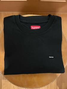 ☆ Supreme シュプリーム Small Box スモールボックス ロゴ　ロンT　ロング Tシャツ サイズ S 　ブラック　黒　メンズ　中古　