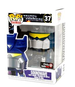 Funko Pop Transformers Soundwave 37 GameStop Only Retro Decepticon Soundblaster 海外 即決