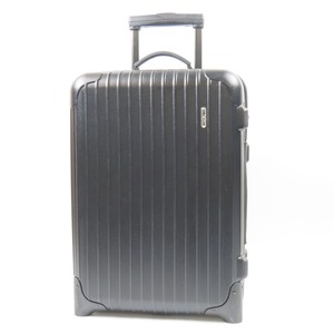 94208★1円スタート★RIMOWA リモワ 外極美品 サルサ 35L 2輪 旅行鞄 トラベル キャリーケース キャリーバッグ/ポリカーボネート ブラック