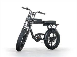 FLOW 電動アシスト自転車 充電式 マットブラック フロー Eバイク 商品番号4636
