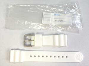 R041012J9 SEIKO プロスペックス 20mm 純正シリコンバンド ホワイト STBR021/V147-0BZ0他用 クロネコゆうパケット送料無料