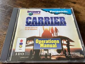 ★北米版/3DOソフト/CARRIER FORTRES AT SEA/海上のカールビンソン/日本未発売