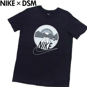 DSM x NIKE 別注 マウンテン Tシャツ S 黒 ブラック モノクロマーケット限定 ナイキ ドーバーストリートマーケット