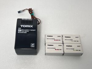 TOMIX 5591 TCS車載カメラシステム RECEIVER BOX & WDT61A（M）形台車 2個 & WDT61A（T）形台車 2個 Nゲージ 車輌パーツ