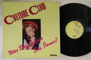 英LP Culture Club Was Boy George Stu James? C1603 CHASTITY /00260