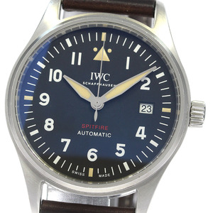 IWC IWC SCHAFFHAUSEN IW326803 パイロットウォッチ スピットファイア デイト 自動巻き メンズ 保証書付き_832017