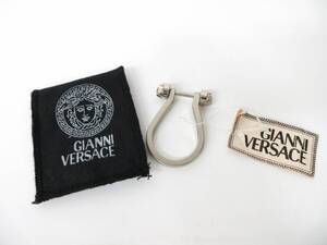 【1-30】GIANNI VERSACE ジャンニ ヴェルサーチ キーリング シルバーカラー