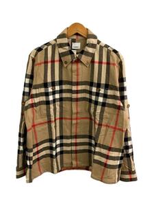 BURBERRY LONDON◆ネルシャツ/XS/ウール/BEG/チェック/8058584