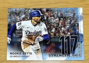 2023 Topps Japan Edition ムーキー・ベッツ Mookie Betts Strength in Numbers Insert #SS-11