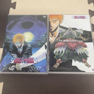 ● BLEACH DVD memories in the rain/The Sealed Sword Frenzy アニメ 2枚セット 中古品 ●