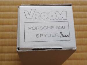 ブルーム(Vroom)製 ポルシェ 550 スパイダー・ディーン (Porsche 550 Spider James Dean) 1/43 レジン・キット