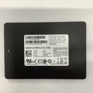 S60518156 SAMSUNG SATA 512GB 2.5インチ SSD 1点 【中古動作品】