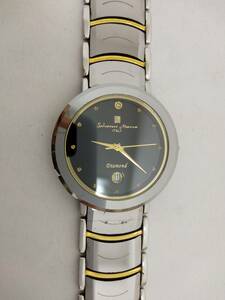 ◆◇中古品 Salvatore Marra サルバトーレマーラ　腕時計　SM-6030 ランドフェイス　レディース 天然ダイヤモンド　TM99-212◇◆