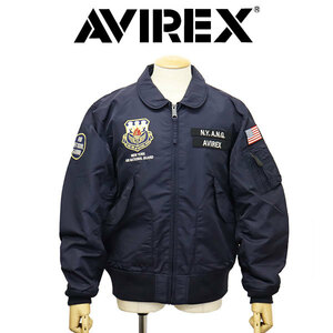 AVIREX (アヴィレックス) 3252061 CWU-36P NEW YORK AIR NATIONAL GUARD ニューヨーク エアー ナショナル ガード フライトジャケット 120NA