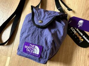 完売 Purple 色★ THE NORTH FACE PURPLE LABEL / CORDURA Ripstop Shoulder Bag ノースフェイス ナイロン ショルダー サコッシュ バッグ