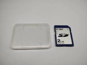 ケース付き　2GB　TMY　SDカード メモリーカード