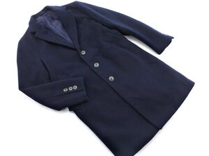 MEN’S MELROSE メンズメルローズ チェスター コート size2/紺 ◆■ ☆ eid0 メンズ