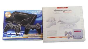 ★美品 FC互換ゲーム機2台まとめ Home Game Computer / SP30 6th HomeGame Computer 現状品 動作未確認品 #R1164