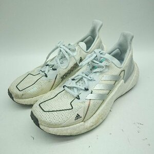 ◇ adidas アディダス HWD 1Y 4001 ランニング ウォ－キング ロ－カットスニーカー サイズ25.0 ホワイト系 メンズ E