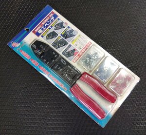 ★ 送料安185円！ ワイヤーストリッパー ◆ ワイヤーカッター ストリッパー 電工ペンチ ペンチ 電線 切断 端子圧着 配線作業に！