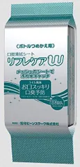 【新品・2営業日で発送】ビーンスターク・スノー 口腔清拭シートリフレケアW　ボトルタイプ詰替用7-4959-11