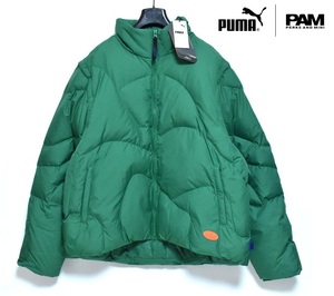 【送料無料】新品 PUMA X P.A.M. 2WAY PUFFER JACKET L 定価3万7400円 536008-84 プリマロフト プーマ パム パファージャケット ベスト