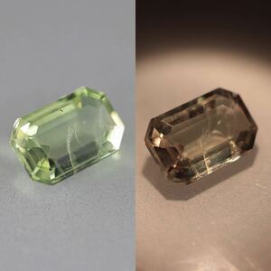 ★希少★天然アレキサンドライトルース0.746ct ソーティング付き★オクタゴンカット★カラーチェンジ★ 