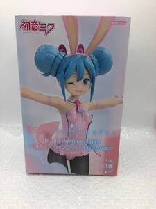 【未開封品・フィギュア】：初音ミク BiCute Bunnies Figure ウィンク・パールピンクver (20241209)