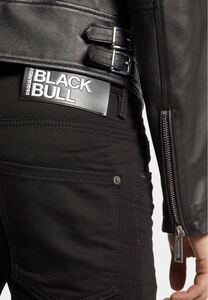 新品 正規品 新作！2024 BLACK BULL SKATER JEANS 46 ディースクエアード ブラック デニム