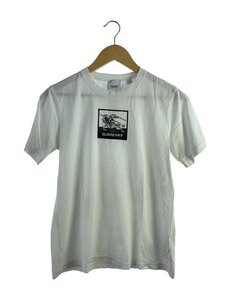 BURBERRY◆Tシャツ/S/コットン/WHT/8071668