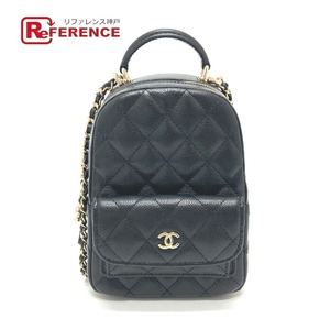 未使用 CHANEL シャネル AP3753 タイムレスクラシック 3WAYバック リュックサック バック マトラッセ ブラック レディース【中古】