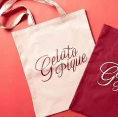 gelatopiqué POPUP限定　トートバッグ