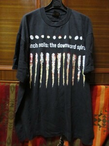 USA製 BROCKUM ナイン インチ ネイルズ Nine Inch Nails バンド Tシャツ■sonic youth レイジ アゲインスト ザ マシーン レッチリ 90s 好き