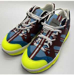 石k221005)BURBERRY バーバリー LOW TOP SNEAKER ユニオンローカットスニーカー　サイズ28cm　221011 G1-6