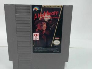 ★送料無料★北米版★ ファミコン エルム街の悪夢 A NIGHTMARE ON ELM STREET NES