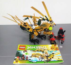 レゴ LEGO 70503 ニンジャゴー NINJAGO 黄金ニンジャ ゴールデンニンジャ ロイド ミニフィグ 黄金ドラゴン 辰年 竜 龍 縁起物 置物