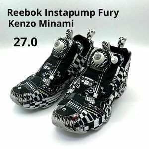 Reebok Instapump Fury Kenzo Minami 27cm　リーボック インスタ ポンプ フューリー ケンゾー ミナミ ホワイト/ブラック パントン 