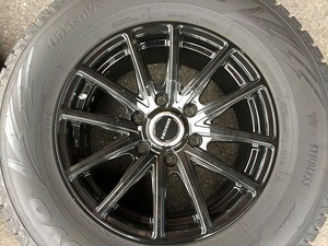 最終 送料込 スタッドレス BN-01 17X7.5J +28 PCD139.7 6H　TOYO オブザーブ265/65R17 タイヤ・ホイール4本セット(ナットつき) プラド 