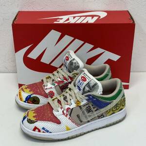 NIKE Dunk Low City Market DA6125-900 ナイキ ダンク ロー シティ マーケット size US 7.5 スニーカー 箱付き