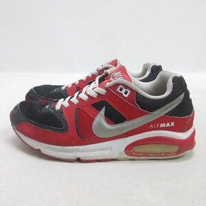 Q■【27cm】ナイキ/NIKE AIRMAX COMMANDエアマックスコマンド ランニングシューズ■赤MENS/20【中古】