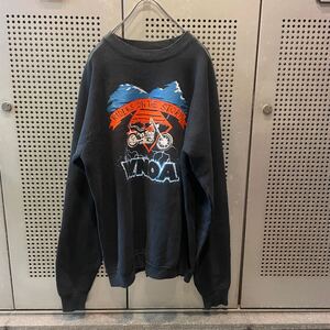 古着　ヴィンテージ　vintage sweat スウェット　トレーナー　ビックサイズ　ぼろ　ボロ　グランジ　個性派