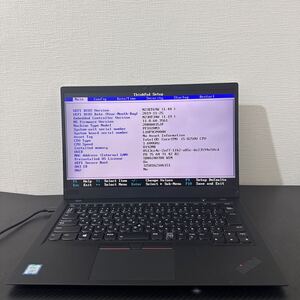 Lenovo X1 carbon 6th Generation Core i5 8250U メモリ8GB