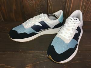 ★new balance ニューバランス クラシック MS 237 HL1 黒×グレー 28.0cm 極美品 Used 検 トレイル ランニング 327 CM320 CM355